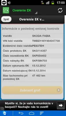 Check Slovak Technical control android App screenshot 4